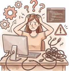 Žena s existujícím webem